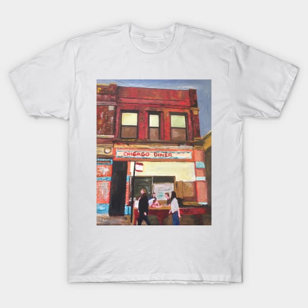 Chicago, Diner T-Shirt by golan22may